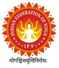 Sello de la Indian Federation of Yoga